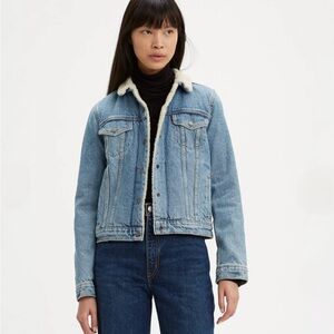 Levi's Blue Slim Fit Jean Jacket